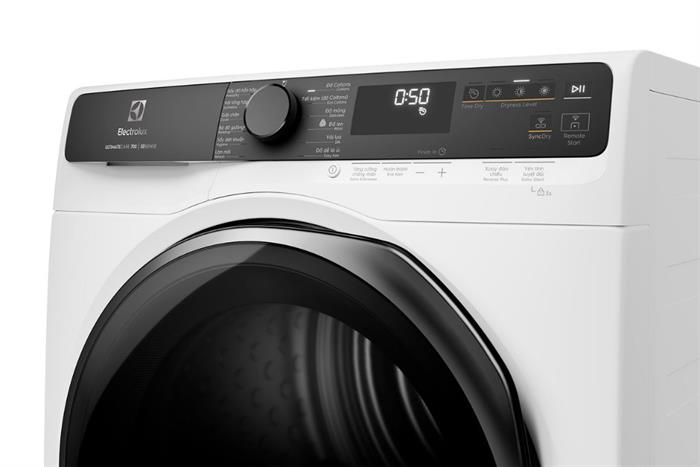 Máy Sấy Bơm Nhiệt Electrolux UltimateCare 9 Kg EDH903R7WC
